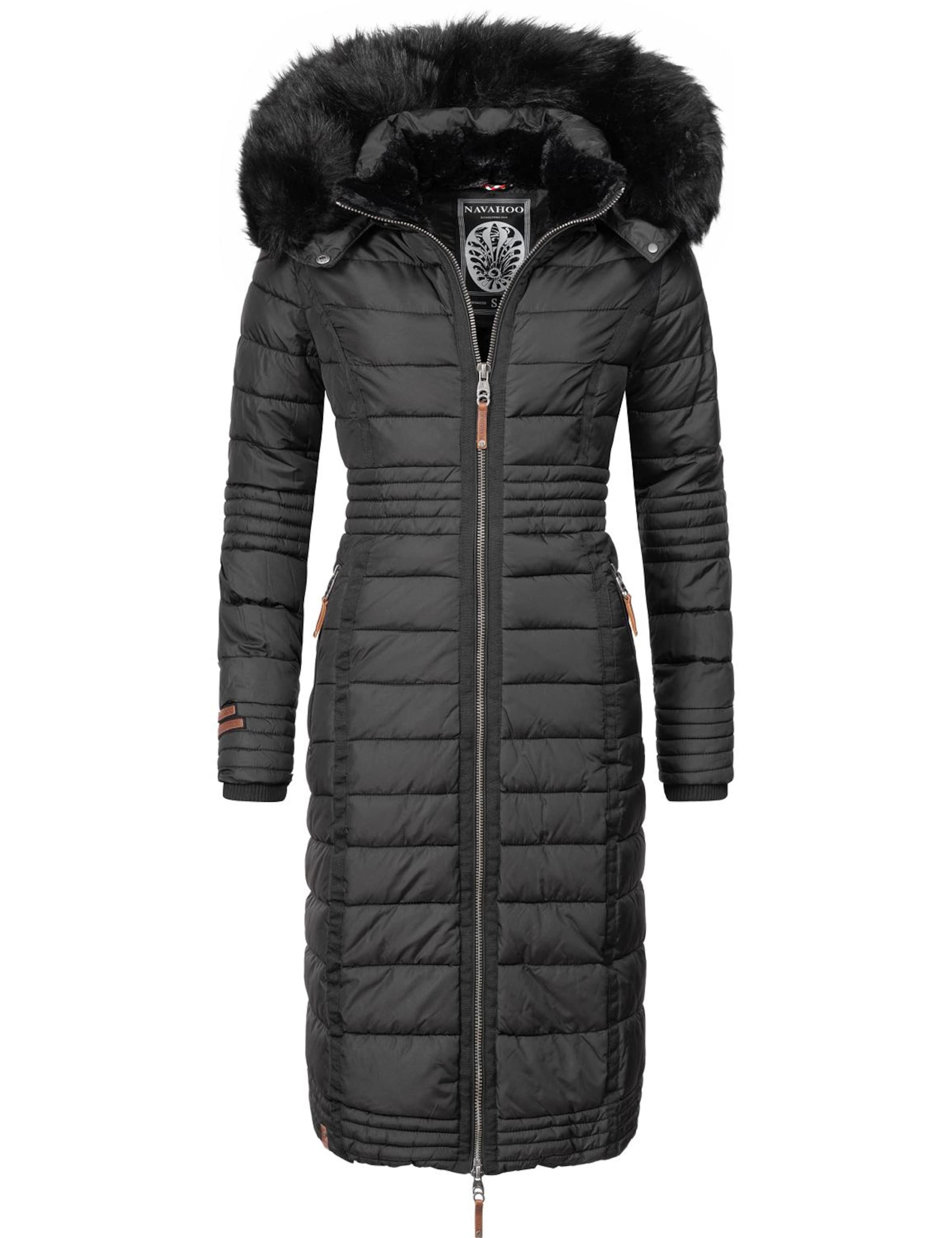 NAVAHOO - Sobretudo de inverno 'Umay' em preto: frente