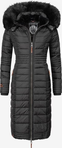 Manteau d’hiver 'Umay' NAVAHOO en noir : devant