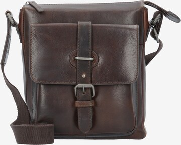 LEONHARD HEYDEN Crossbody Bag 'Roma' in Brown: front