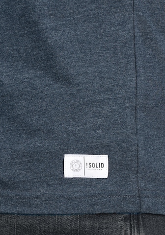 !Solid Rundhalsshirt 'Manoldo' in Blau