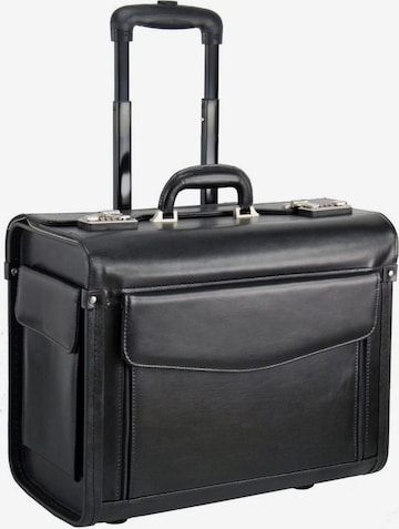 Dermata Pilot Case in Black: front