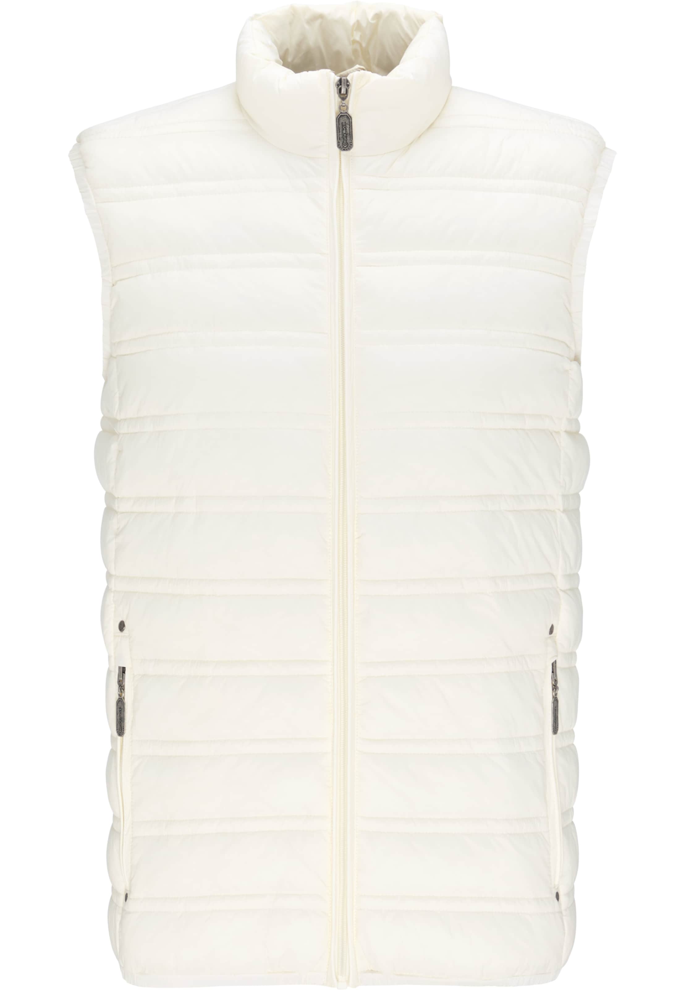 DREIMASTER - Bodywarmer in de kleur Natuurwit