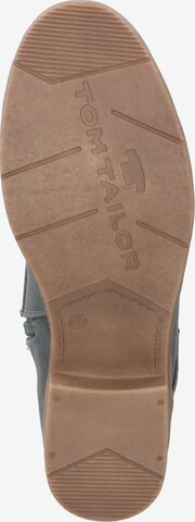 TOM TAILOR Schnürstiefelette in Blau: spodná strana