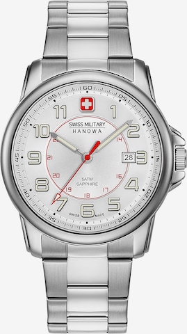 SWISS MILITARY HANOWA Uhr in Silber: front