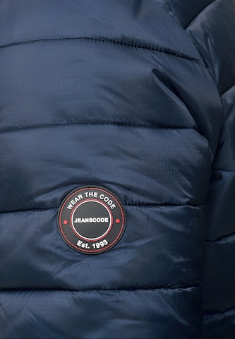 INDICODE JEANS Winterjas 'Hampshire' in Blauw