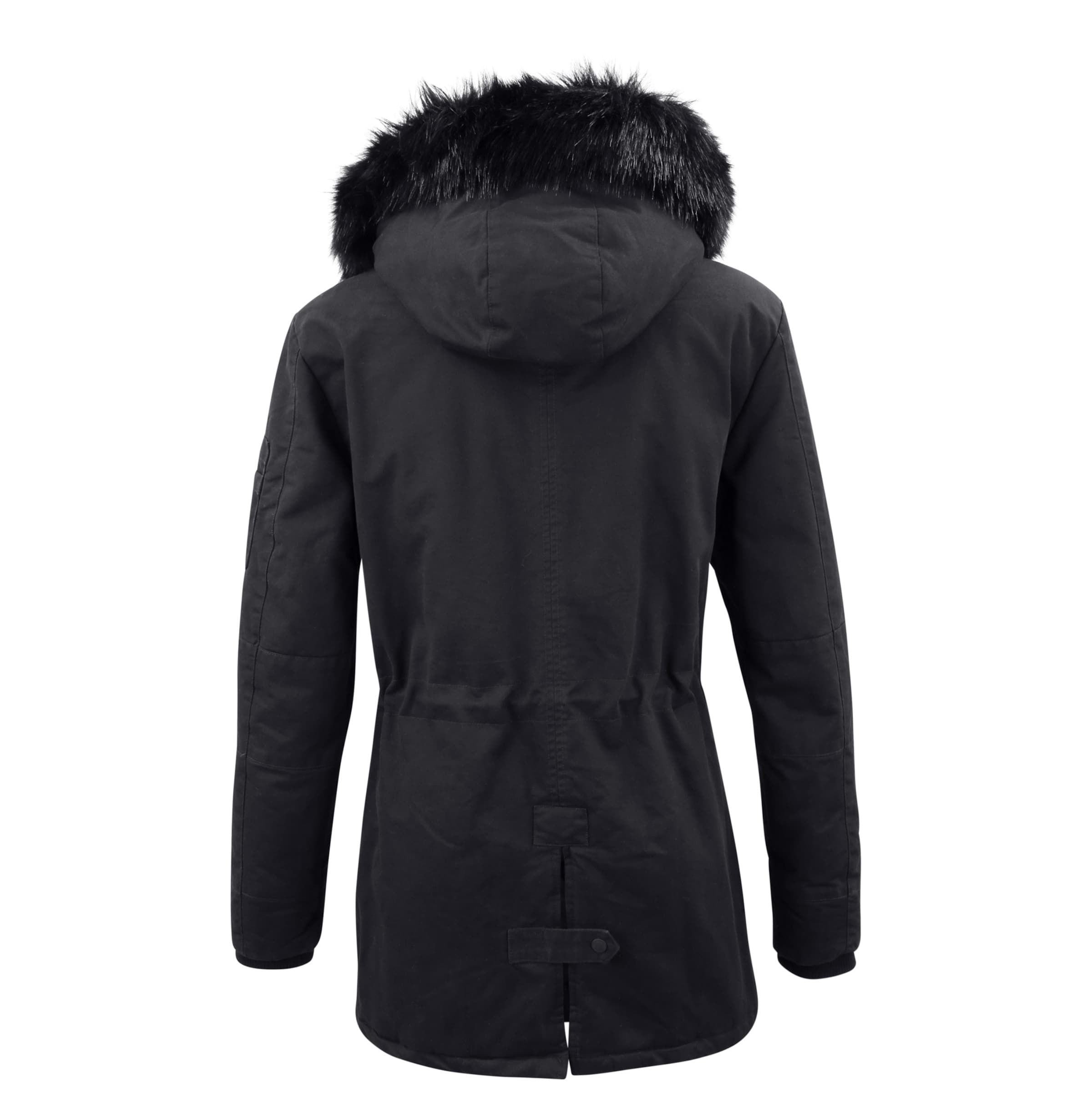 trueprodigy Zimná parka 'Julius' - Čierna