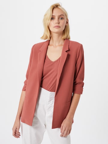 SOAKED IN LUXURY Blazer 'Shirley' in Red: front