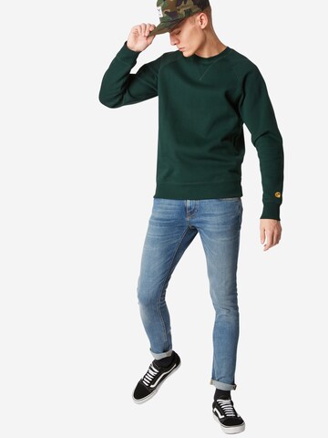 Carhartt WIP Sweatshirt 'Chase' in Green