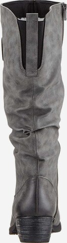 Bottes Rieker en gris