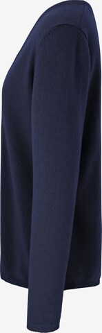 include Strickjacke mit tiefem V-Ausschnitt in Blau