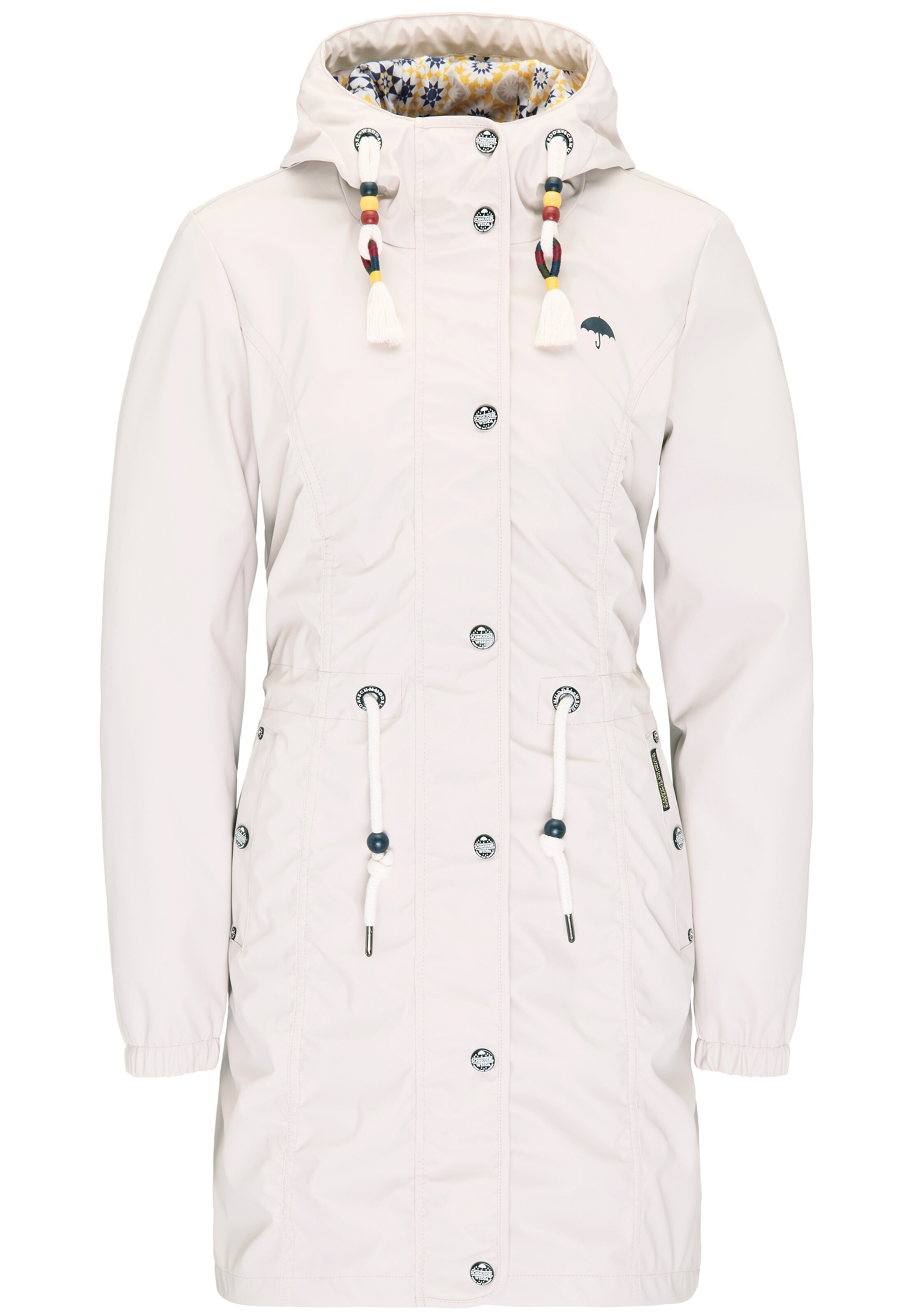 Schmuddelwedda - Tussenparka in de kleur Parelwit