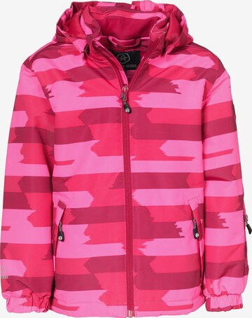 COLOR KIDS Winter Jacket 'DIKSON' in Pink: front