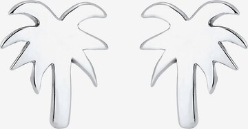 ELLI Earrings 'Palme' in Silver: front