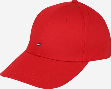 TOMMY HILFIGER Cap in Red: front