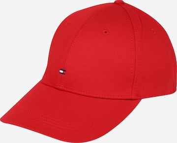 Cappello da baseball di TOMMY HILFIGER in rosso: frontale