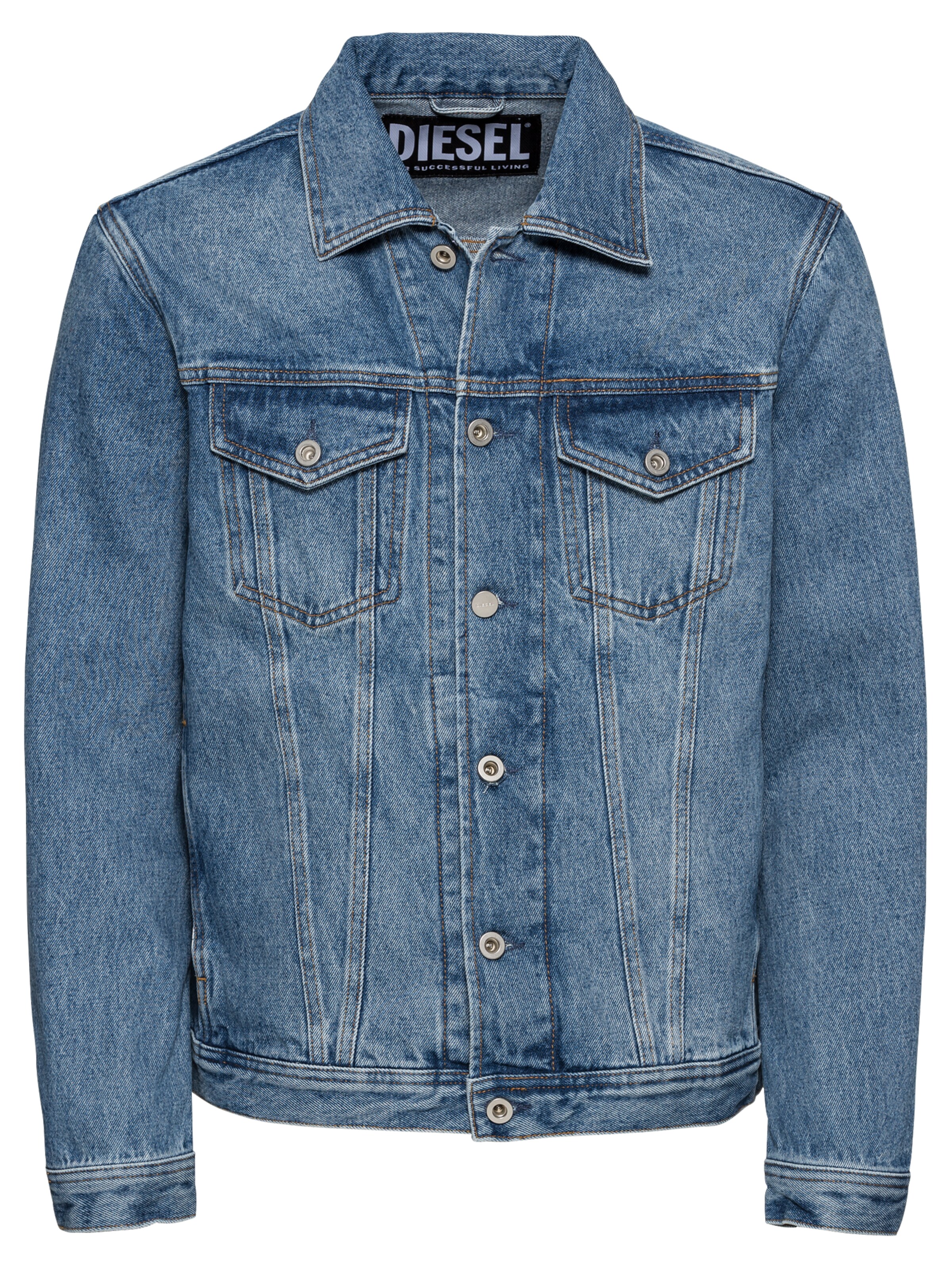 DIESEL - Tussenjas 'NHILL Jacket denim' in de kleur Blauw denim