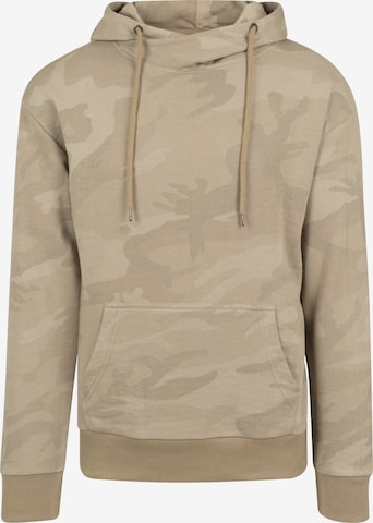 Sweat-shirt Urban Classics en beige : devant