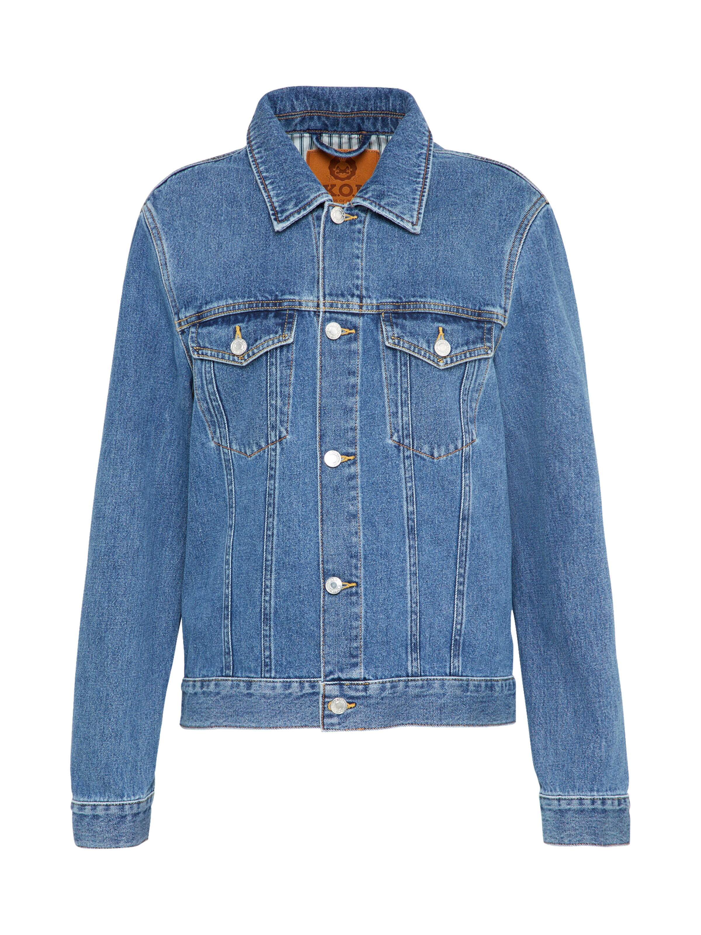 Kings Of Indigo - Jeansjacke 'Eric' in blue denim