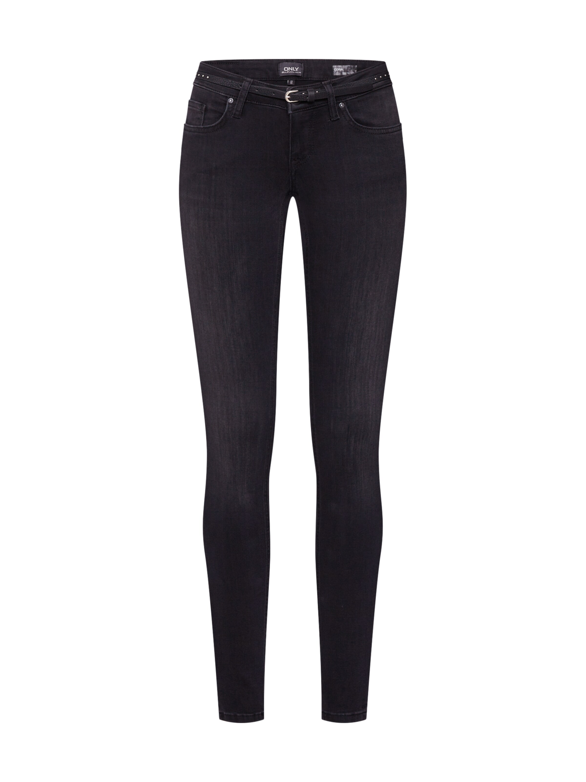 ONLY - Jeans 'Coral' in de kleur Black denim