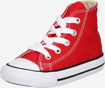 Sneaker 'Chuck Taylor All Star' di CONVERSE in rosso: frontale