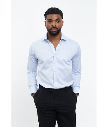 CARPASUS Regular fit Business Shirt ' Classic ' in Blue: front