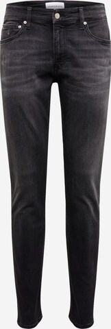 Calvin Klein Jeans Slim fit Jeans in Black: front