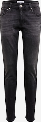 Slimfit Jeans de la Calvin Klein Jeans pe negru: față