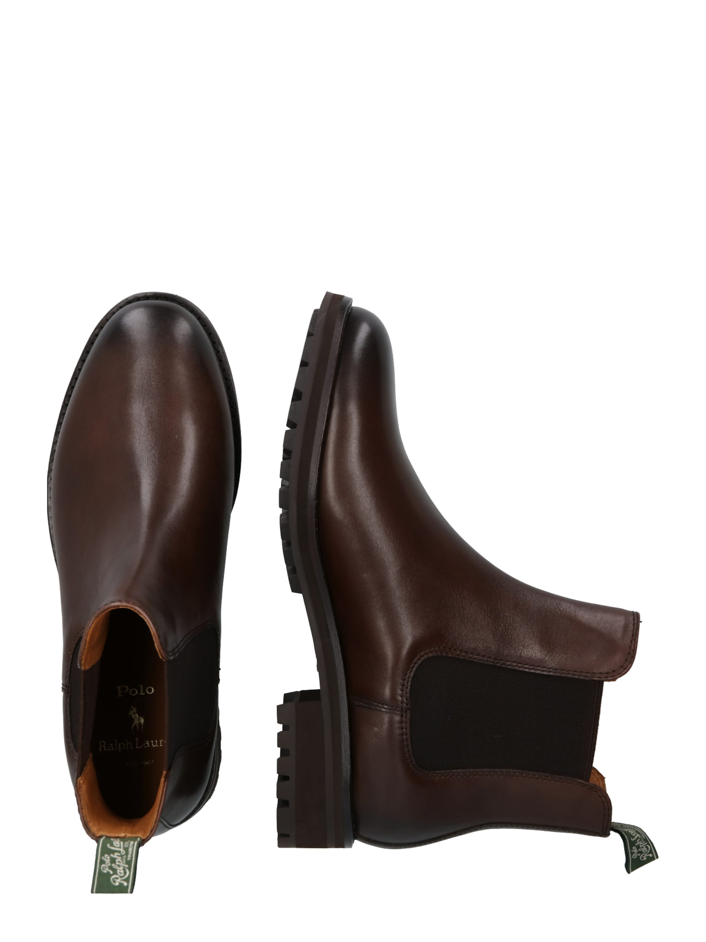 Polo Ralph Lauren Chelsea boots 'Bryson' in Brown: side