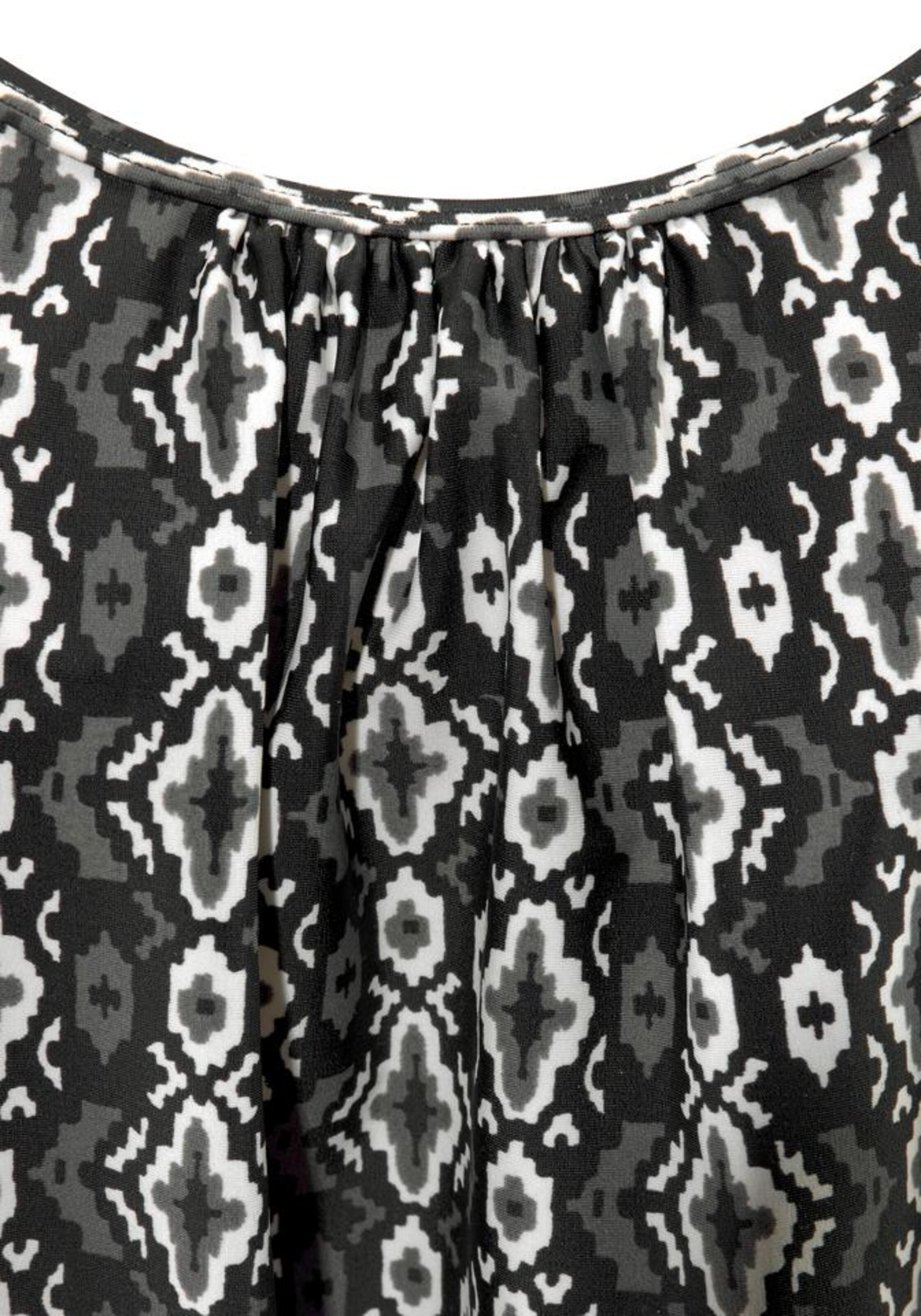 LASCANA Bustier Tankini i sort