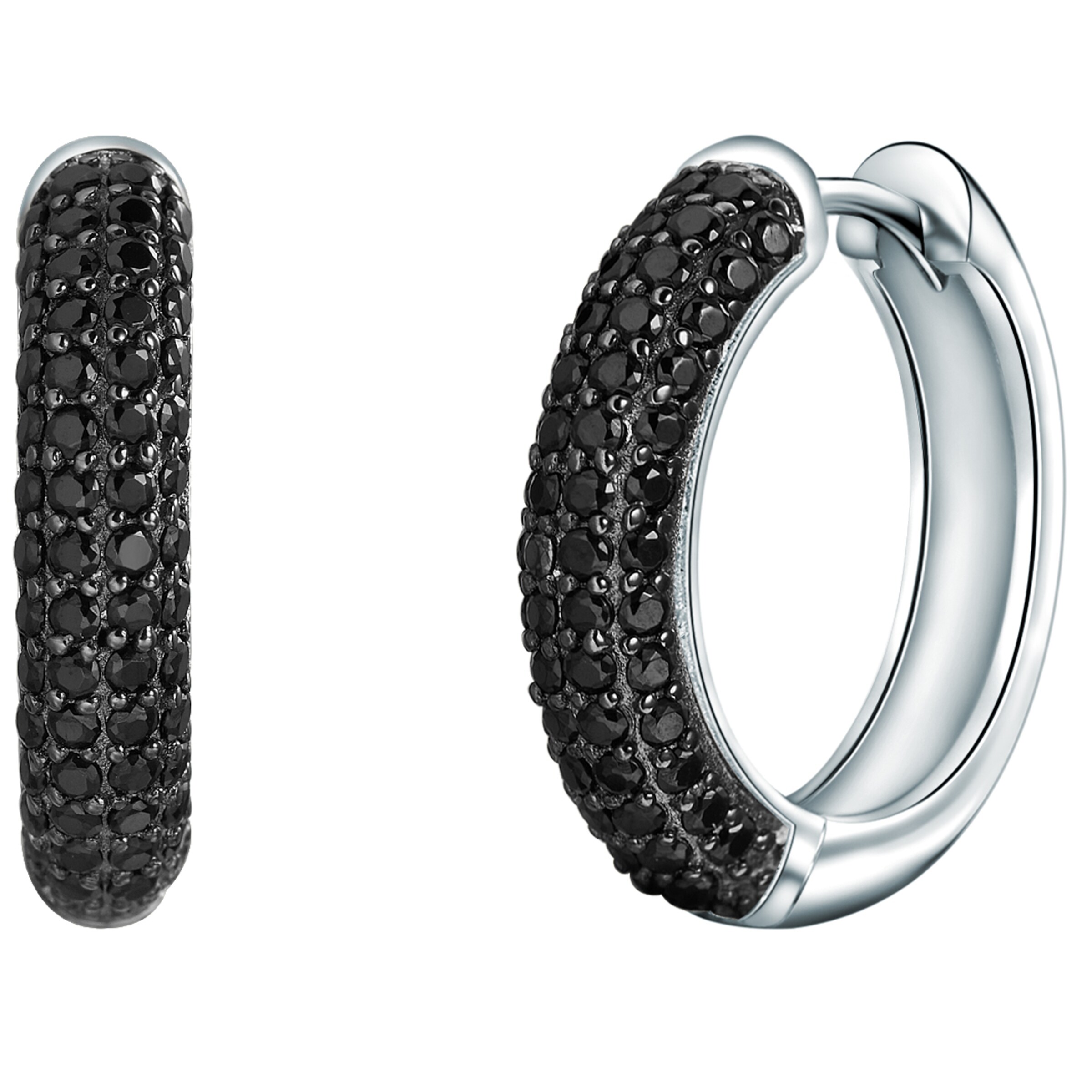 Rafaela Donata Earrings in Silver: front