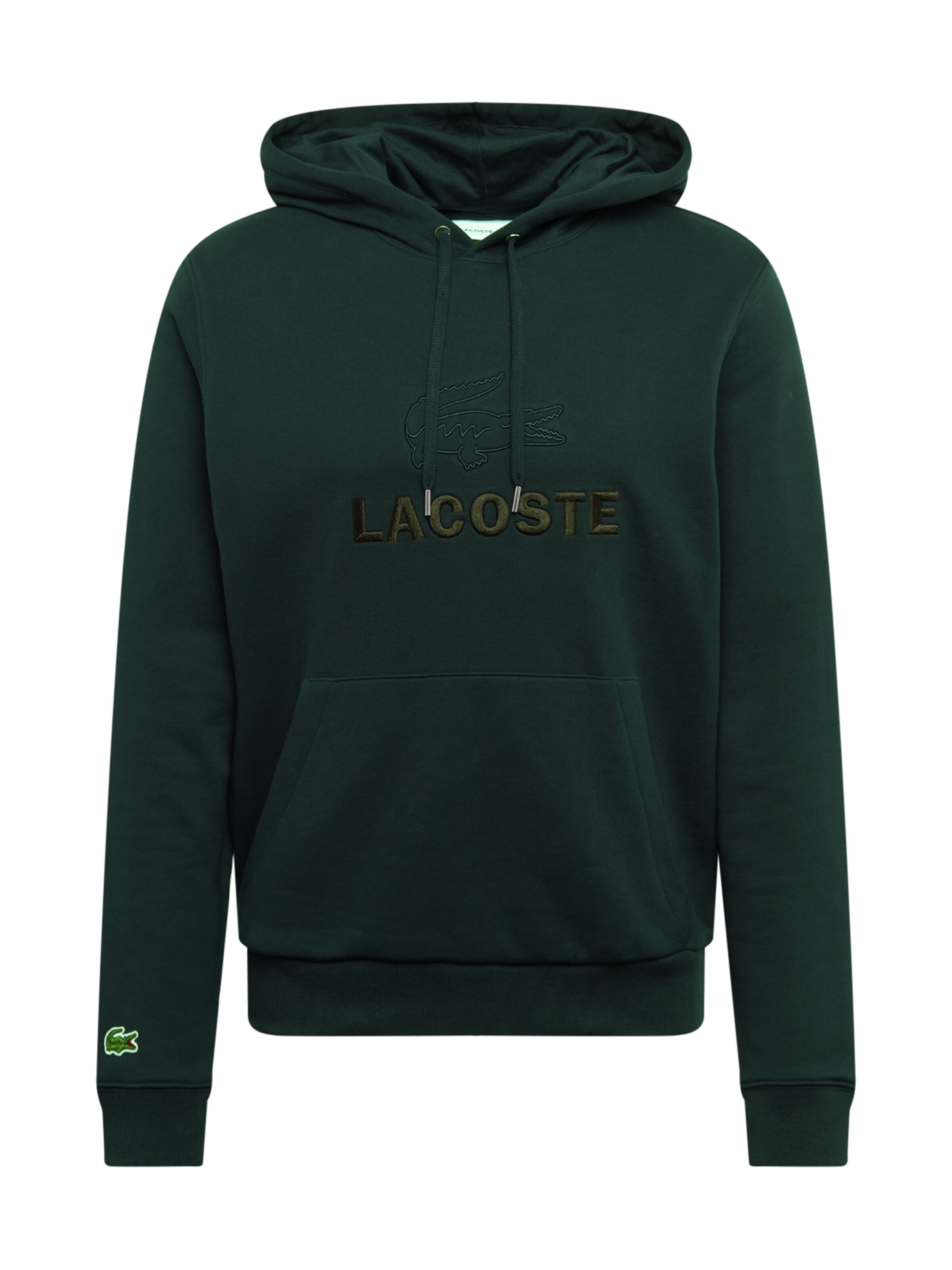 LACOSTE - Sweatshirt in de kleur Donkergroen