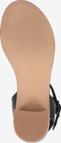 Sandales Kickers en noir