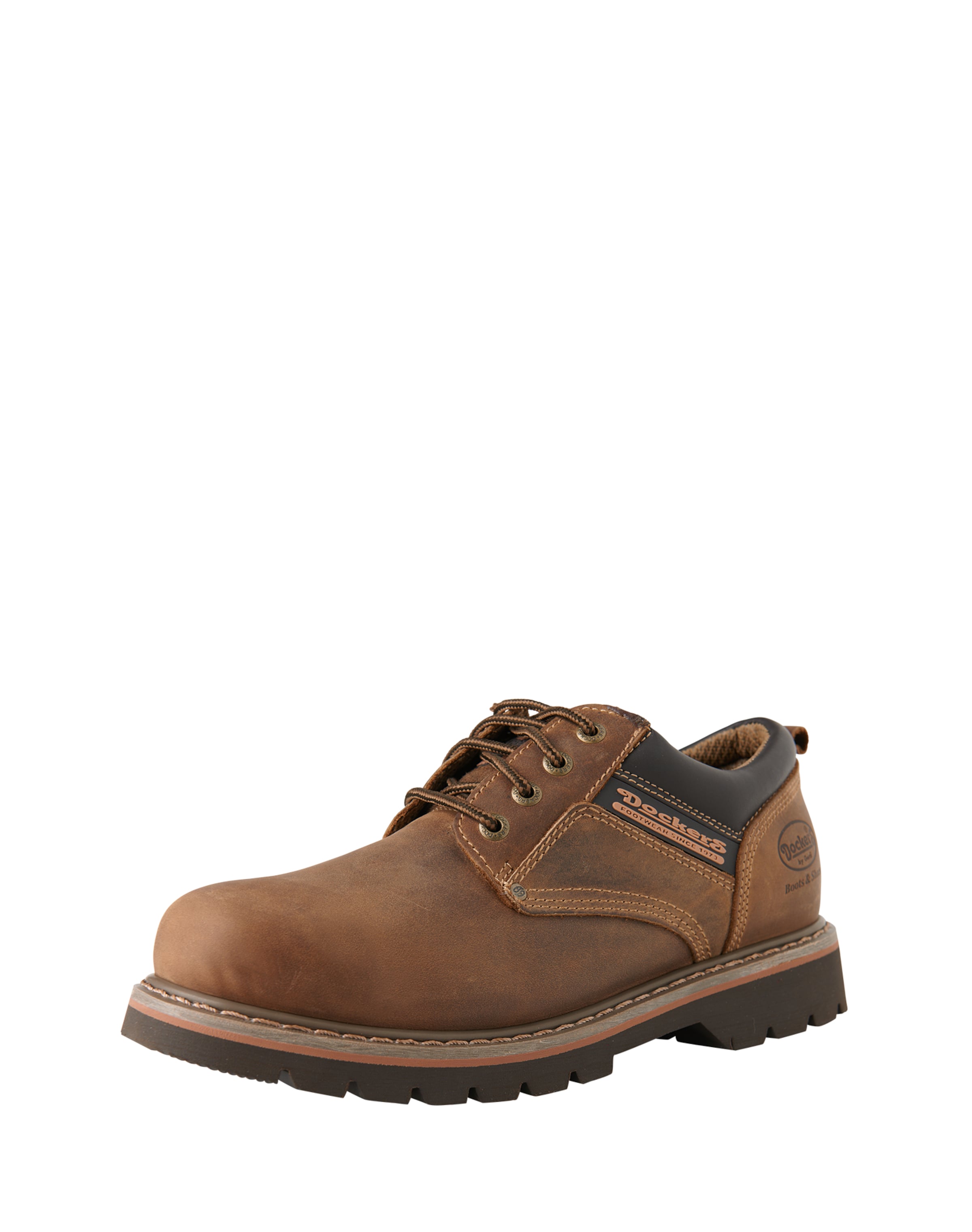 Dockers by Gerli Lace-up shoe 'Darmstadt' in Brown: front