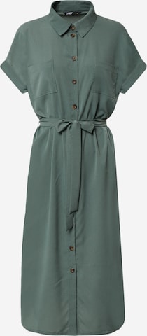 ONLY Košilové šaty 'HANNOVER' – zelená: přední strana