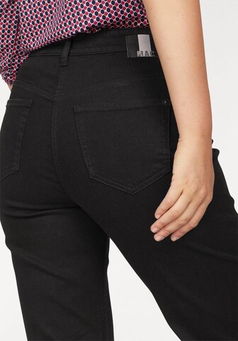 MAC Loosefit Jeans 'Stella' in Schwarz