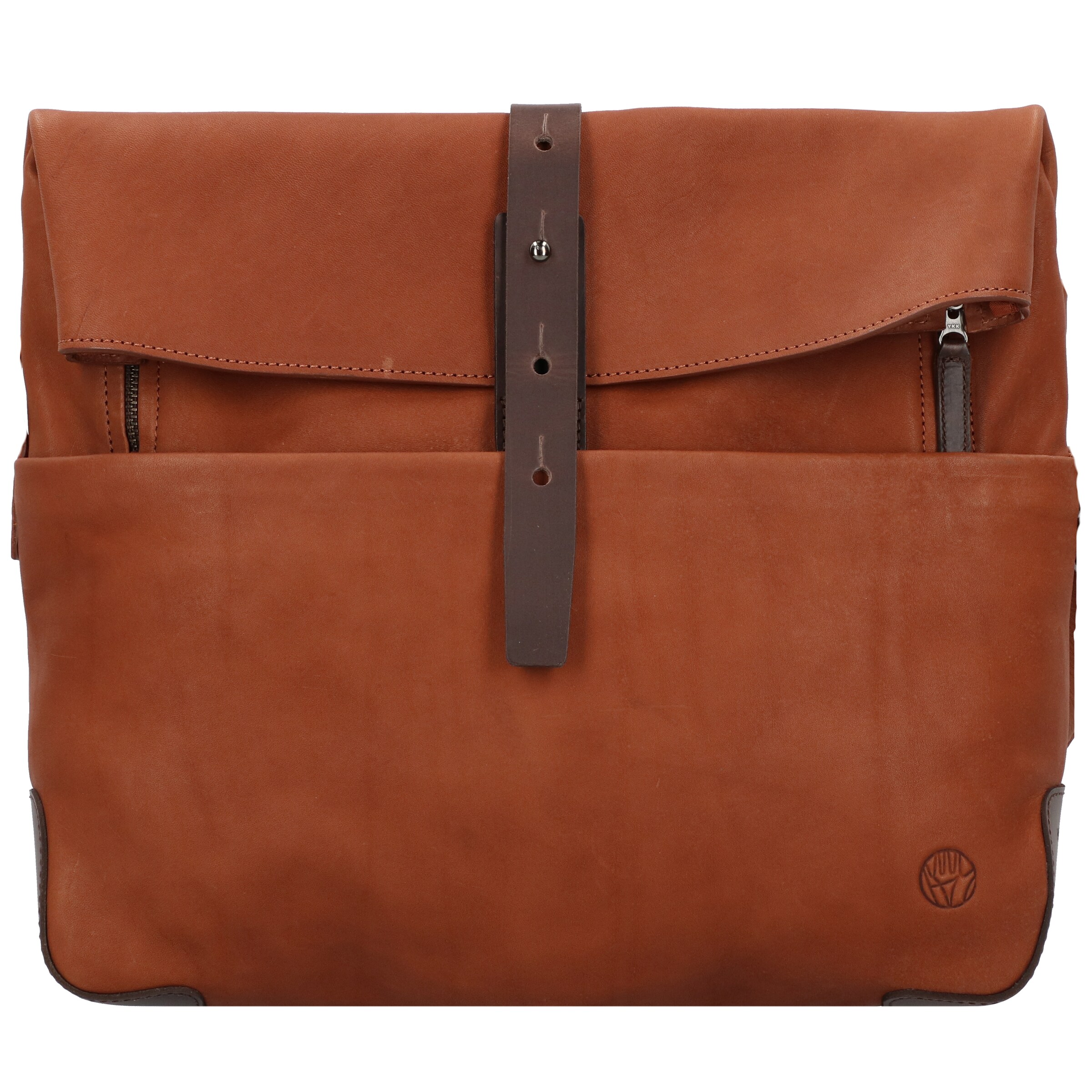Harold's Messenger 'Mount Ivy' en cognac, Vue avec produit