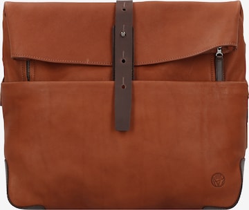 Borsa messenger 'Mount Ivy' di Harold's in marrone: frontale