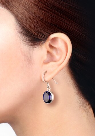 Boucles d'oreilles ELLI en bleu