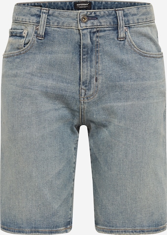 Superdry Slimfit Jeans in Blauw: voorkant