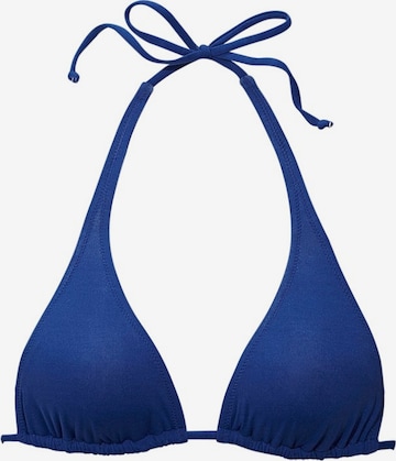 BUFFALO Bikini zgornji del 'Happy' | modra barva: sprednja stran