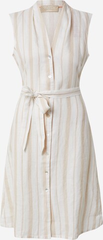 s.Oliver Shirt Dress in Beige: front