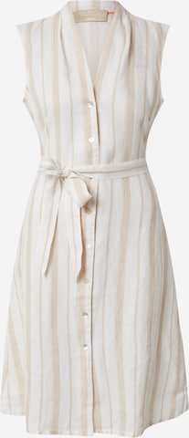 s.Oliver Shirt dress in Beige: front