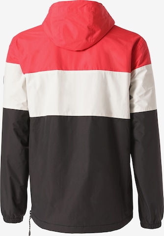 Young & Reckless Tussenjas 'Pull Over Anorak' in Rood