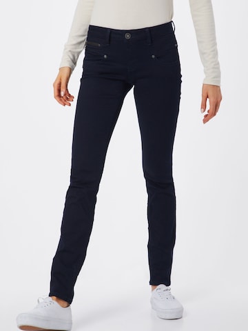 FREEMAN T. PORTER Slimfit Jeans 'Alexa' in Blauw: voorkant