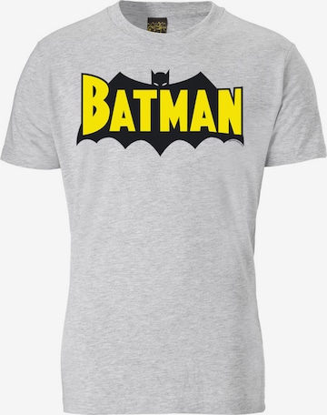 LOGOSHIRT T-Shirt 'Batman' in Grau: predná strana