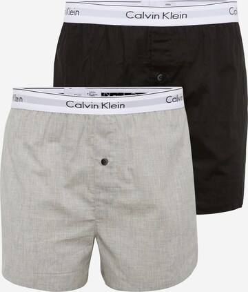 Calvin Klein Underwear Normální Boxerky – šedá: přední strana