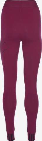 ADIDAS PERFORMANCE Skinny Sportbroek 'Big Bos' in Lila