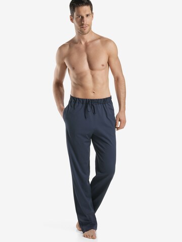 Pantalon de pyjama ' Day & Night ' Hanro en bleu : devant