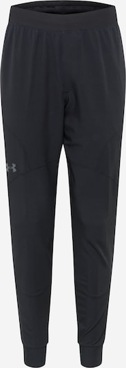 UNDER ARMOUR Workout Pants 'Unstoppable' in Grey / Black, Item view