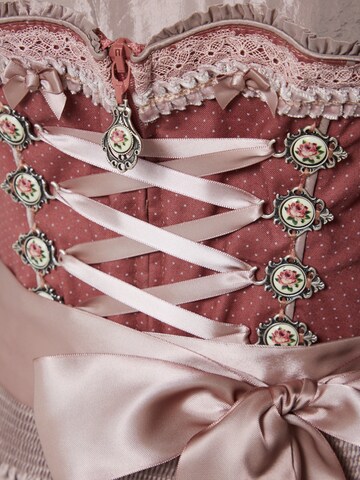 MARJO Dirndl 'Naden 58' in Roze